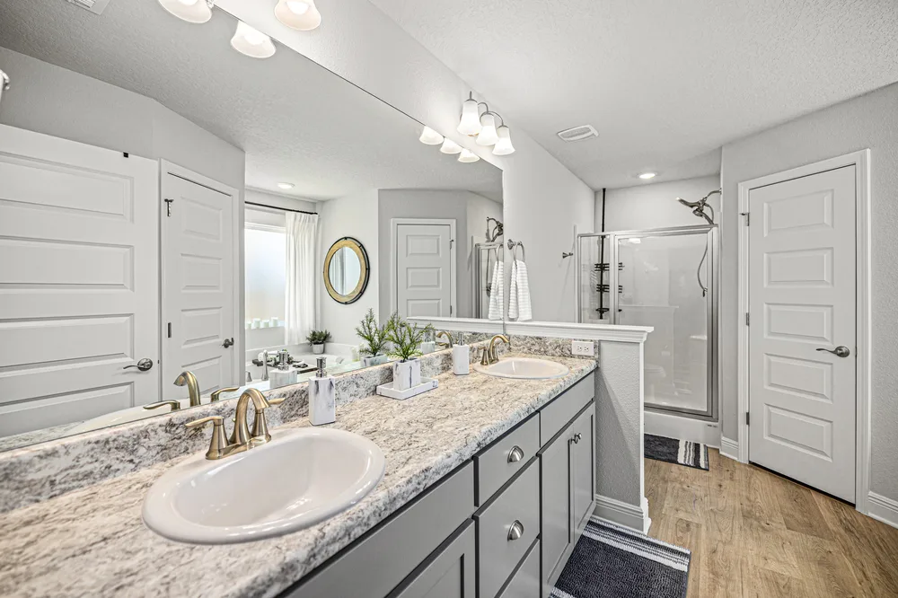 Master bath design by Joy Signature Designs
